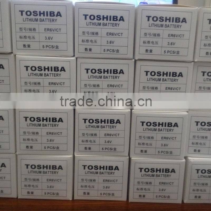 100% new and original 2400mah PLC Lithium Battery 3.6V ER6VCT