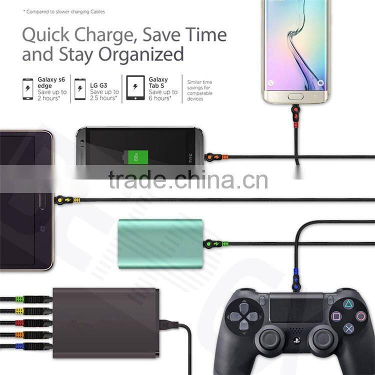 High Quality Magnetic Charging Micro USB Dc Cable for Android Phone