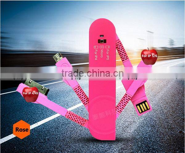 Popular Gift ! 2016 Multi 3In1 3 In 1 USB Charging Cable