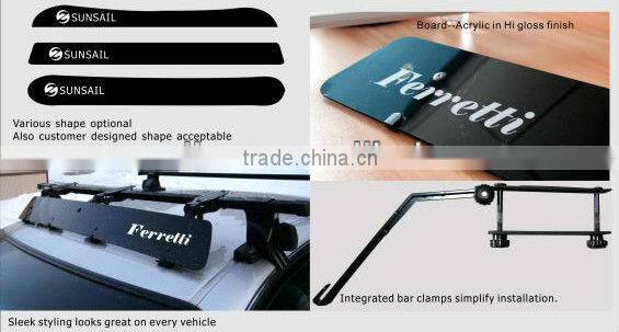 Car Roof top fins, 4X4 fins and car roof fins