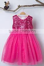 2016 New Fashion Girls One Piece Western Birthday Party Wear Dress Designer