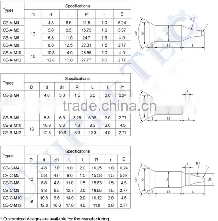 High Precision Alumina Ceramic Al2O3 Welding Pin