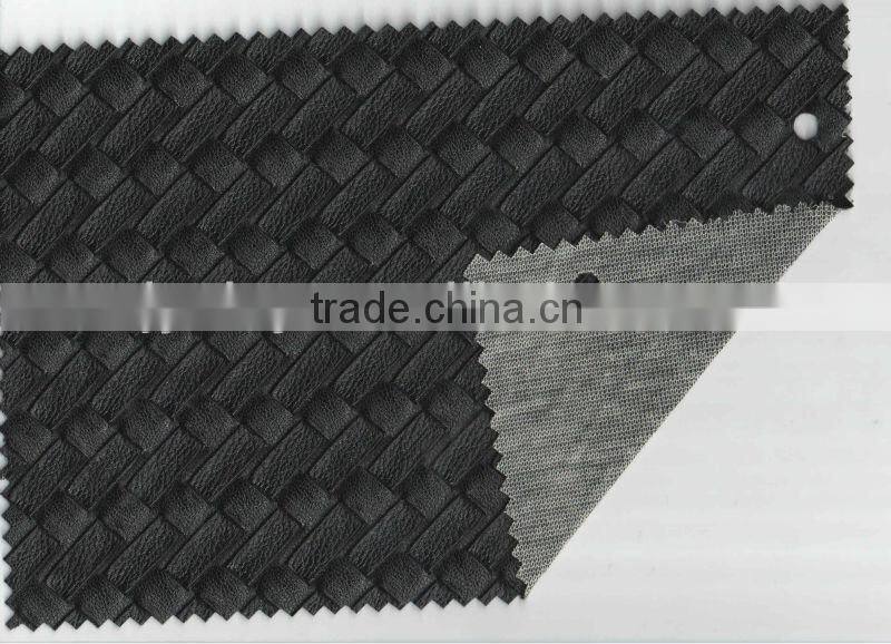 Vacuum Grain Embossing PVC Leather