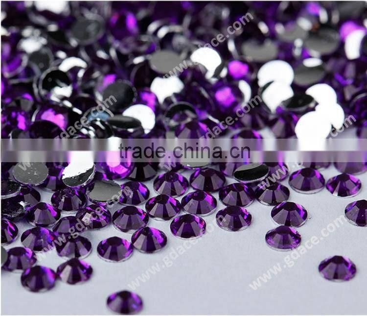 2mm 100,000pcs a pack cheap assorted colors resin non hot fix rhinestones for nail art