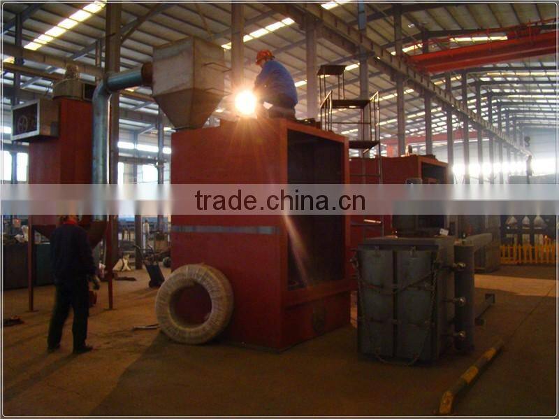 Steel Plate Shot blasting machine for rust removal