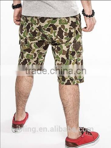wholesale mens high quality camo shorts