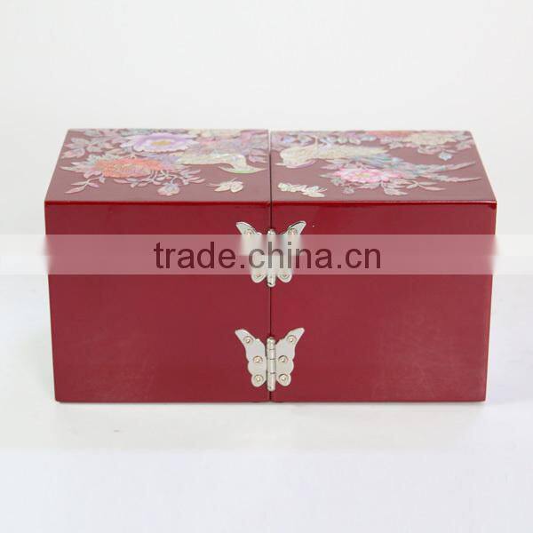 High end mother of pearl inlay boxes