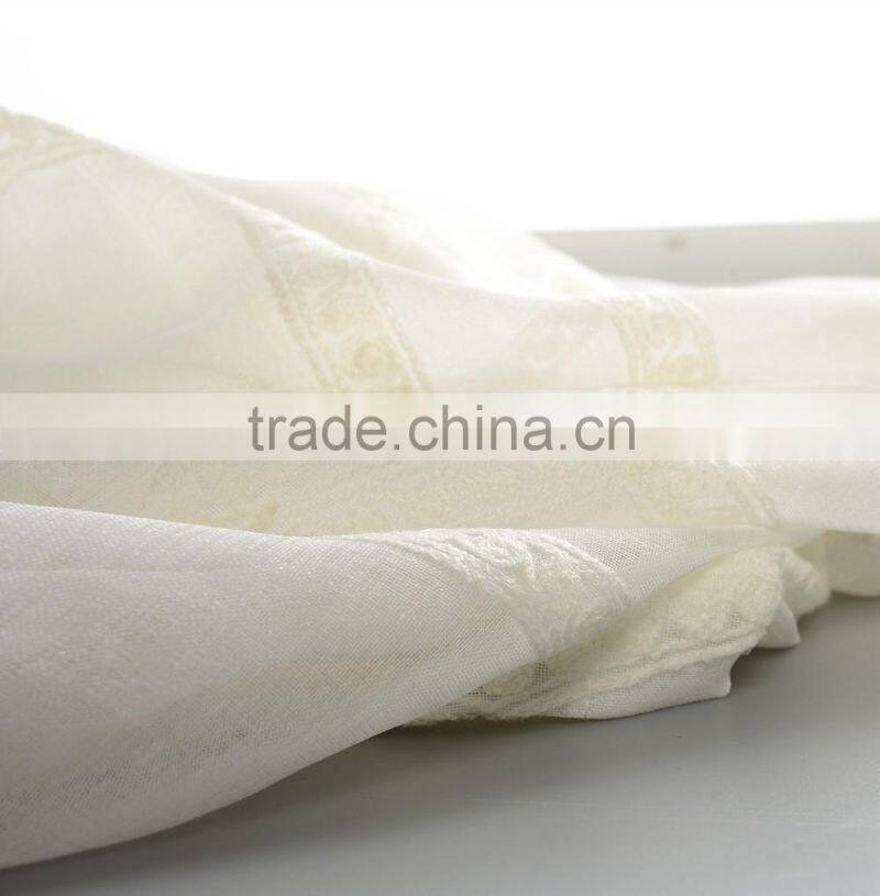 Factory Price Polyester Cotton Curtain Gauze Fabric