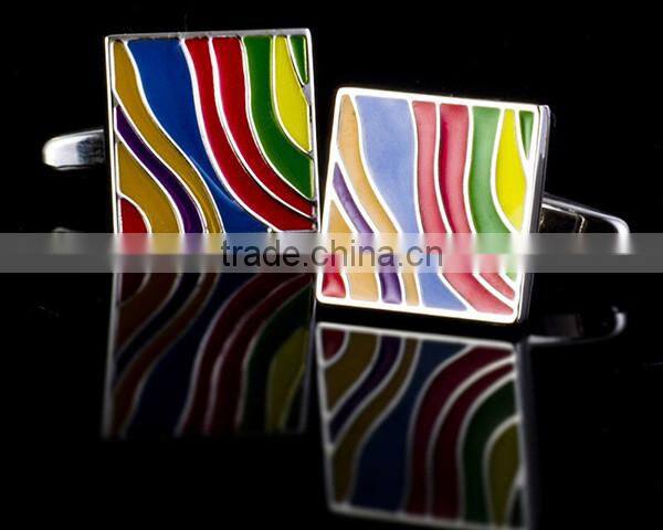 Customize Enamel Cuff Links