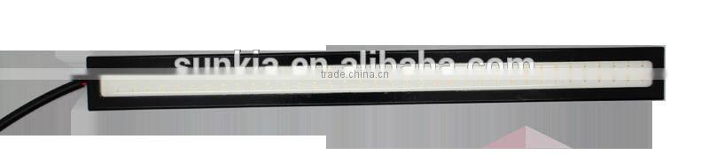 Ultra-thin 6W 76leds COB Chip New update 17cm LED Daytime Running Light 100% Waterproof LED DRL Fog car day