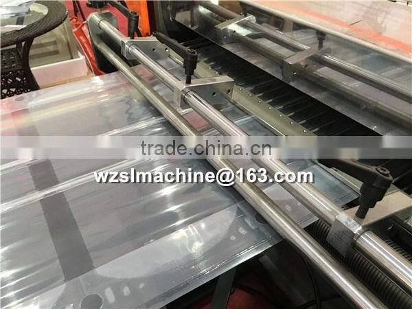 Three Side Sealing Zipper Standing Bag-making Machine