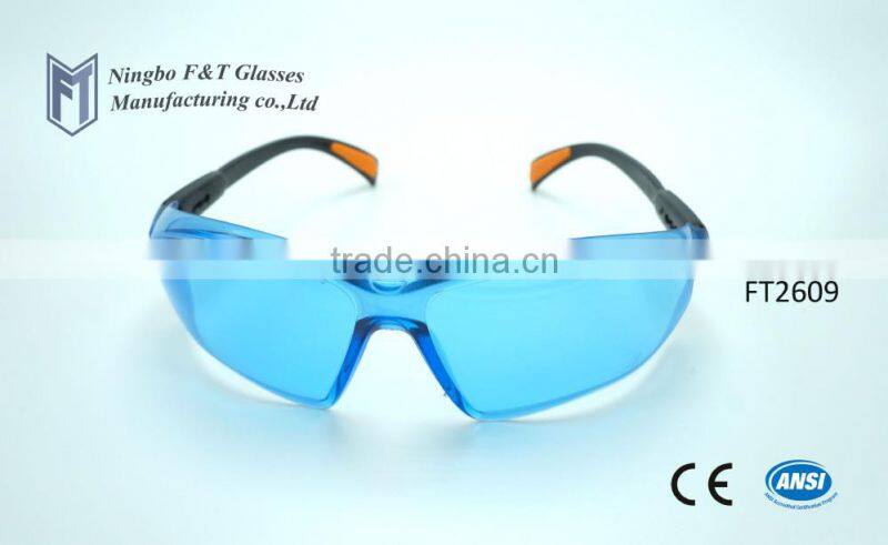 Enhanced lateral protection funny safety glasses,frameless glasses,China