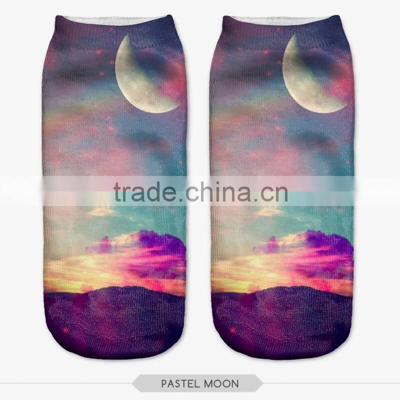 red hot ankle socks soenjoy cock high quality 3d full print colorful ankle socks sports unisex custom hot sale stretch spandex