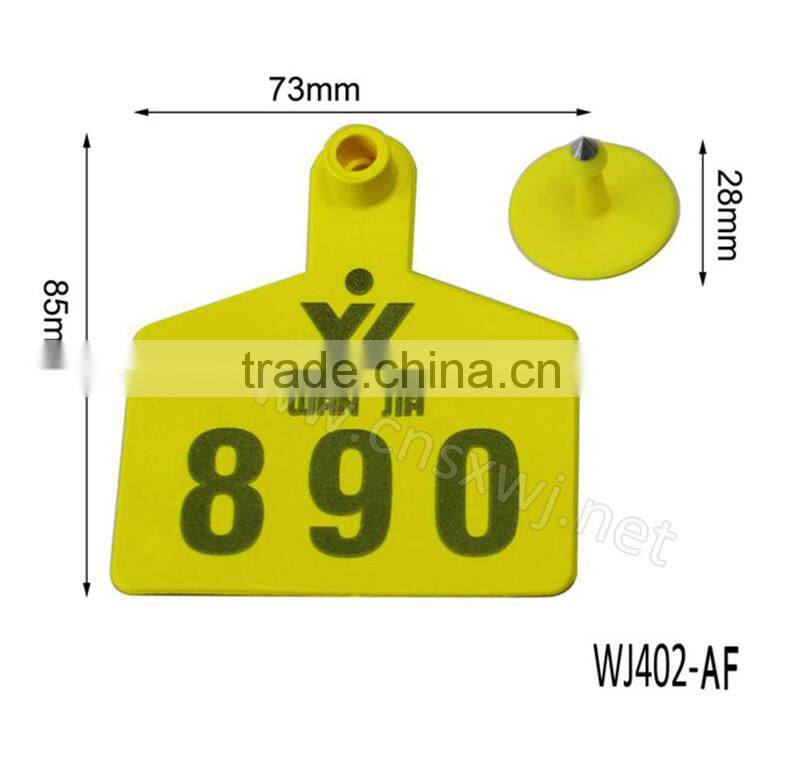 Factory price Top quality cheap Plastic animal cattle ear tag