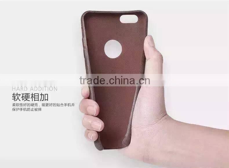 GENUINE ORIGINAL PU LEATHER With LOGO HOLE Case Cover For IPHONE 6 6S 6PLUS