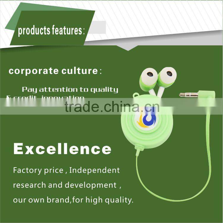 Good sound quality and fashionable earphone made in china