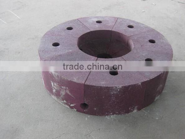 Chrome-Corundum Purging Plug