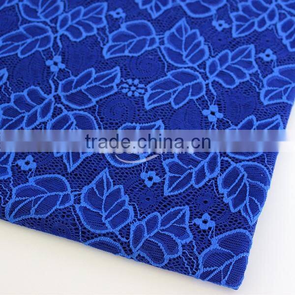 New arrivel stretch lace fabric/lingerie stretch lace