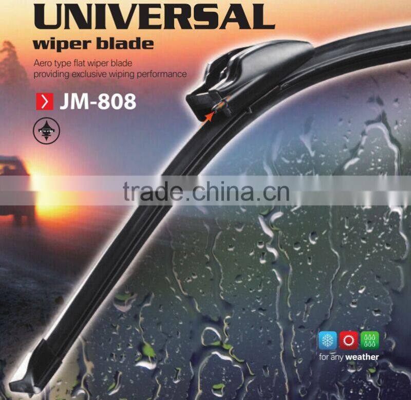 JM-808 Factory Wholesale Car Wiper Blade Frameless for Iran Market
