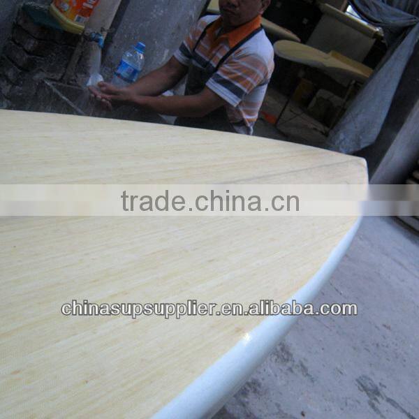 Quality bamboo race SUP board/ race longboard / sports race board / paddling sports board