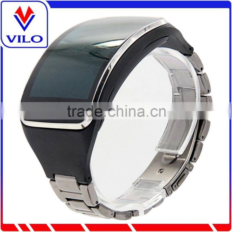 Premium smart watch stainless steel metal wrist band for Samsung Gear S R750