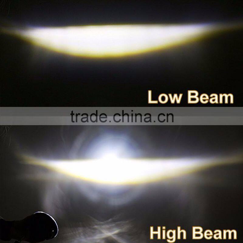 24v led lights 5.75" Motorcycle Parts Led Projector Daymaker LED H Beam Headlight For Harley Aluminum Lamp For Harley Dyne Sport