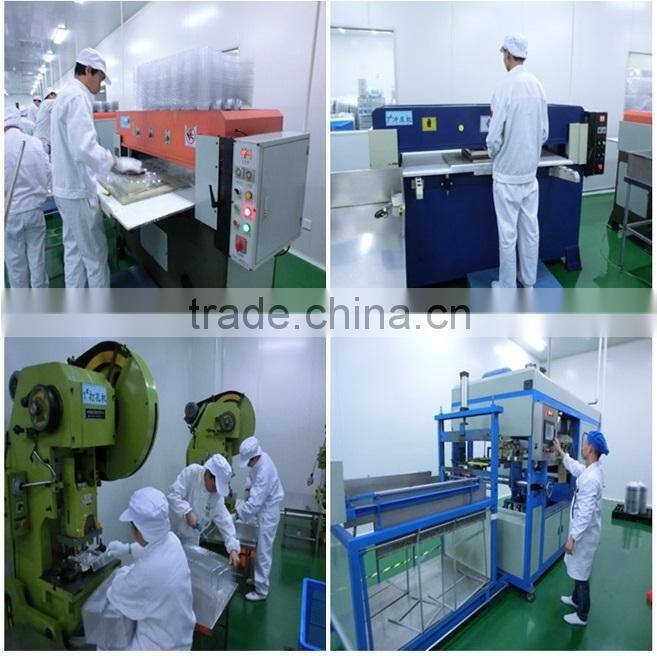 Disposible plastic food PET tray/strawberry/blueberry clamshell tray 16*16 cm