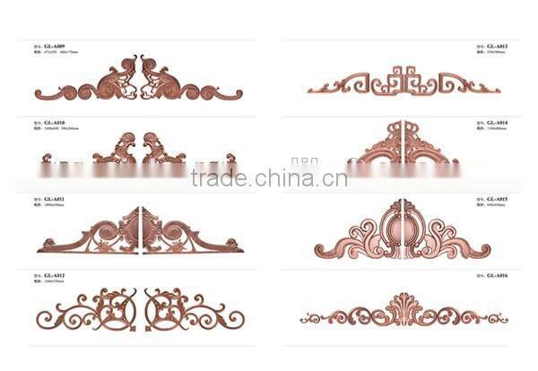 Aluminum adorned accessories for house fence and doors GL-H002
