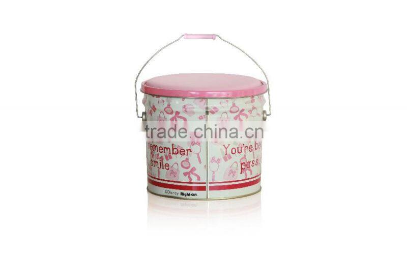 New Customized colorful metal kids storage stool