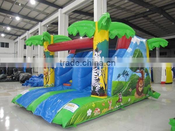 High quality large inflatable slide inflatable dry slide for kids fun