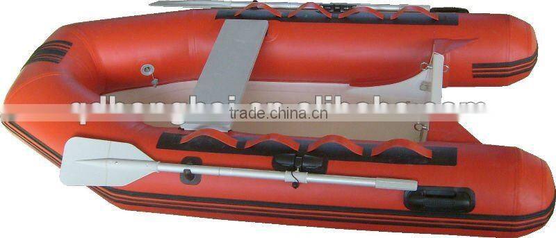 RIB inflatable fishing boat