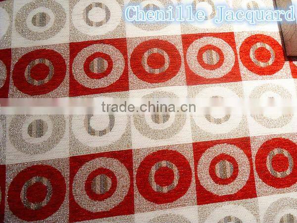 Modern high-end jacquard chenille cotton table cloth