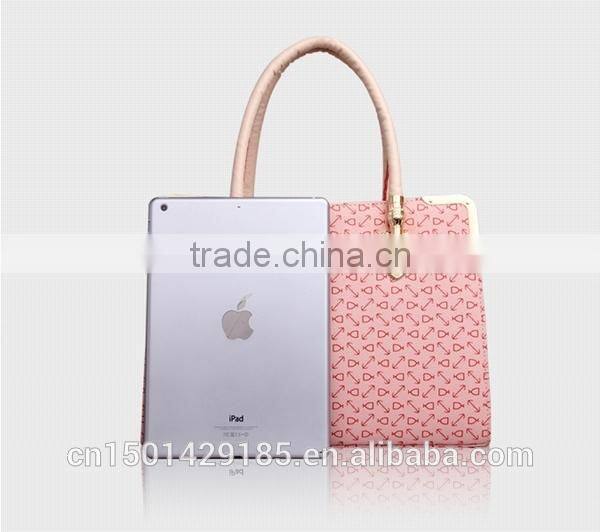 2015 trend PU leather wholesale handbag Italian office ladies style