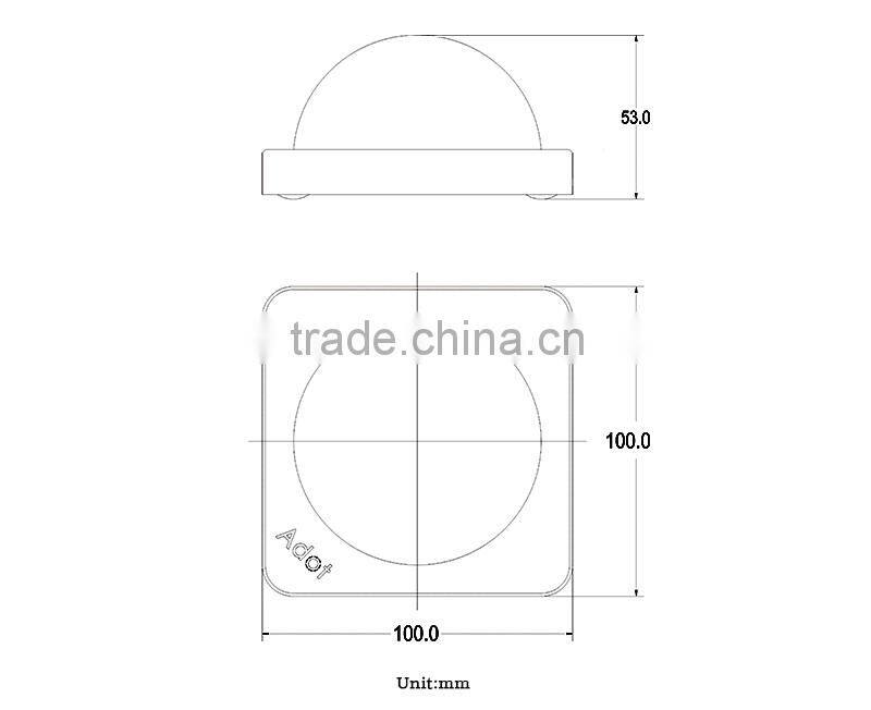 Magic atmosphere lighting in bedroom, led magic bedside light