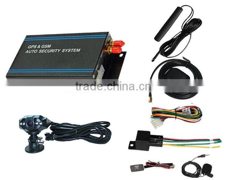 Remote control wireless 4 cameras H.264 3g car dvr gps tracker