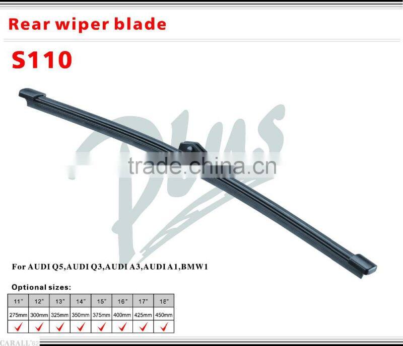 Durable and easy-installed soft rear wiper blade