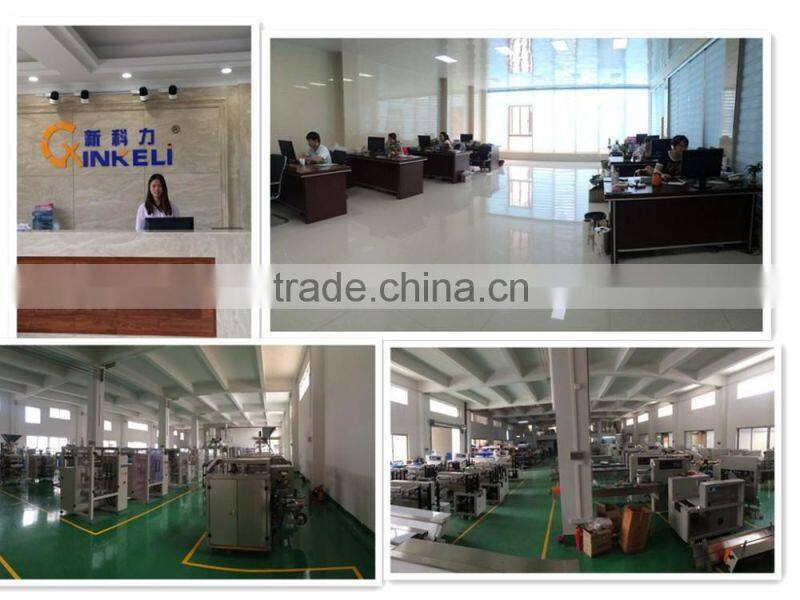 Cashew nuts crisp flow packaging machine