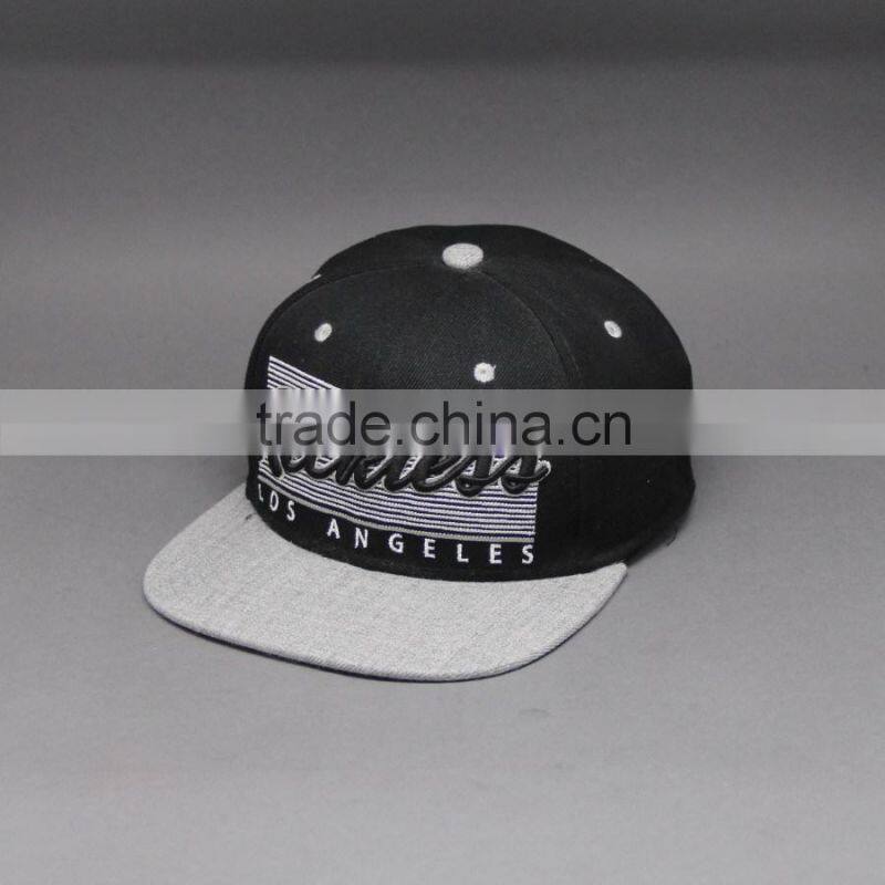 WHOLESALE PU LEATHER LOGO BRIM SNAPBACK HAT CUSTOM LOGO