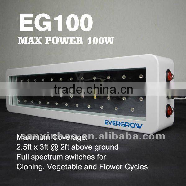 EG 100W led grow light with 3W Chip LEDs