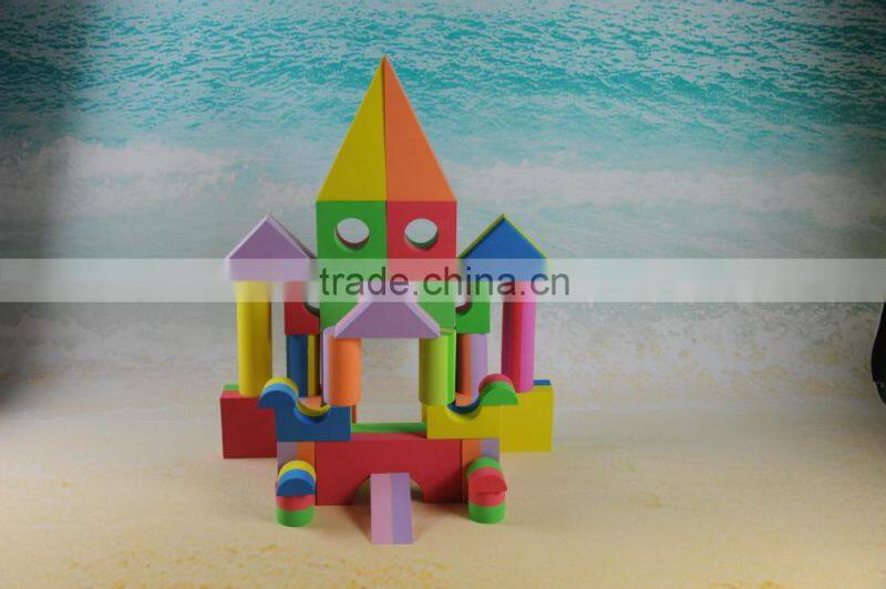 EVA foam educational building block toys for kids