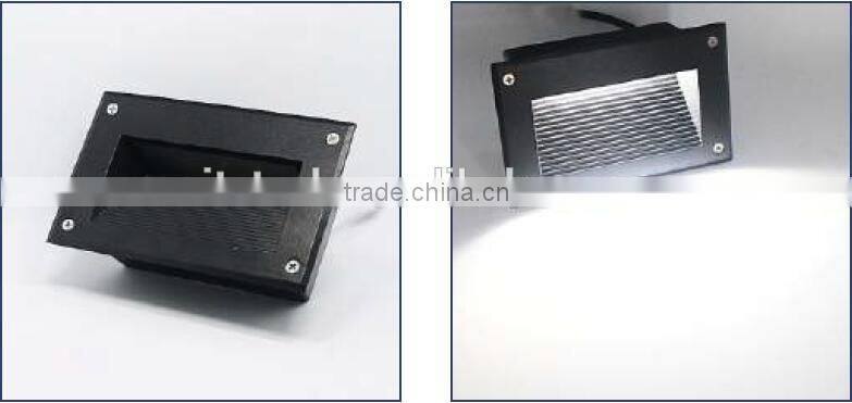 LED cross corridor step light,led grilled wall light,outdoor corner wall lamp ,IP65,surface mounted