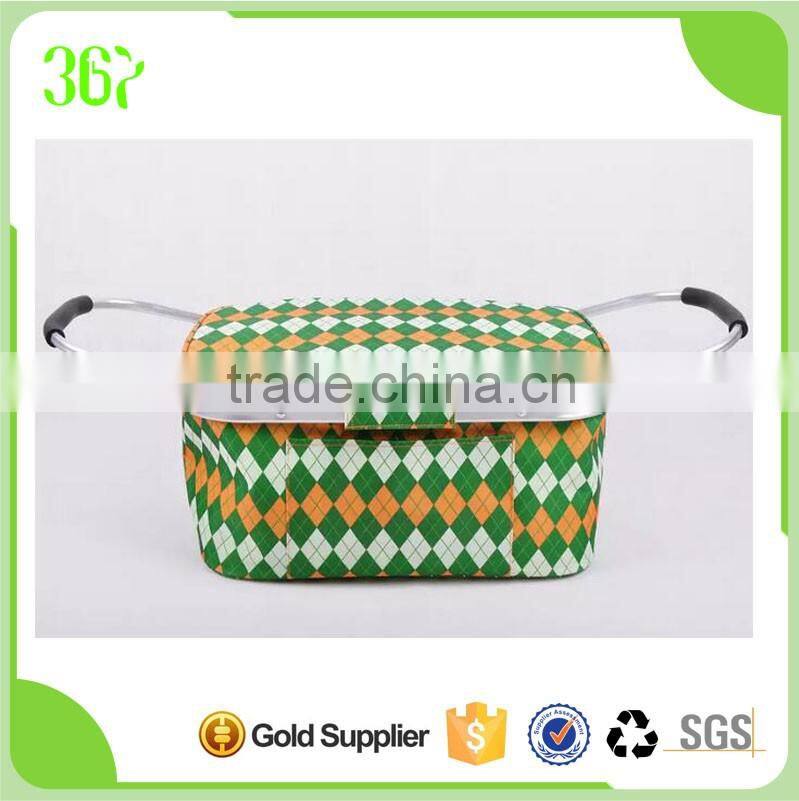 High quality Basket cooler bag picnic bag with PEVA