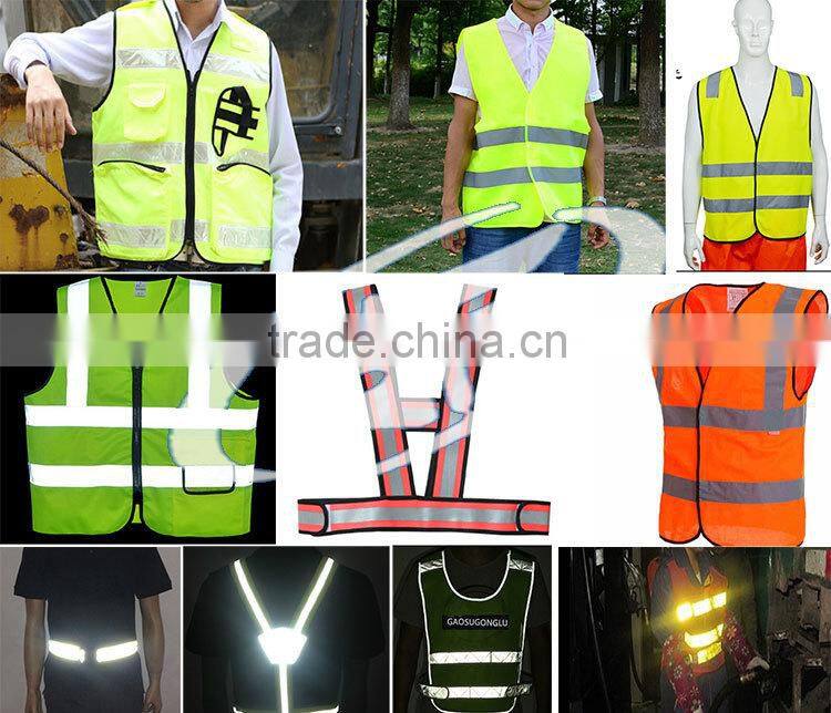 reflective vest traffic safety vest Reflective clothing lettering