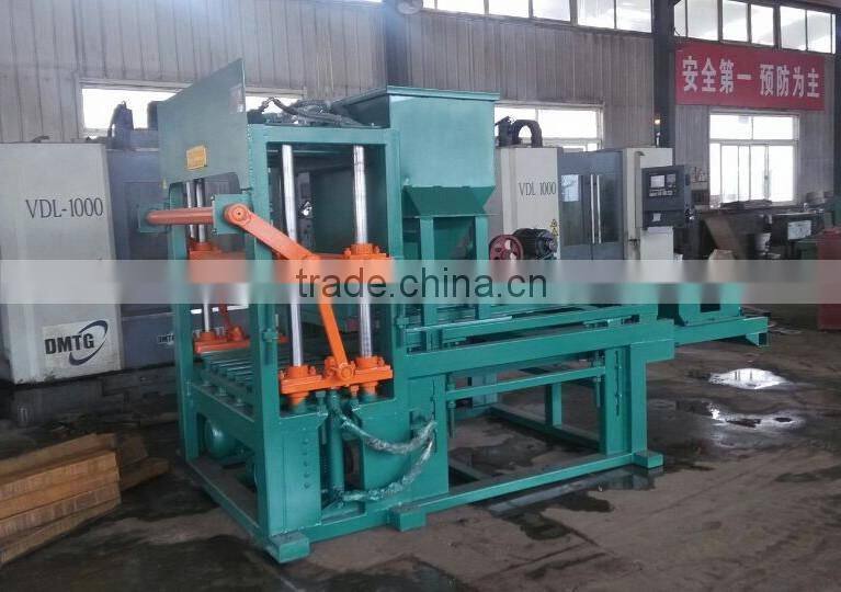 Hot sale manual concrete block machine brick making price