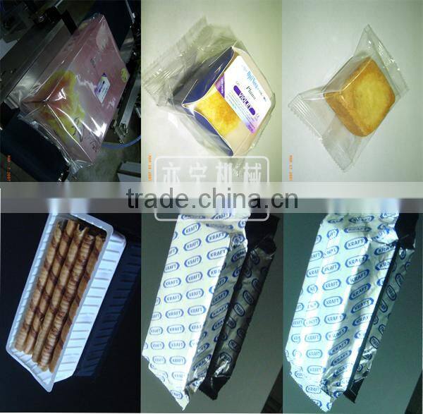 Automatic Biscuit Bread Cake Horizontal Flow Packing Machine