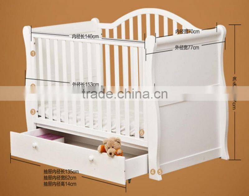 High quality strong kids wooden bed with Wardrobe Bedroom Furniture Bunk
