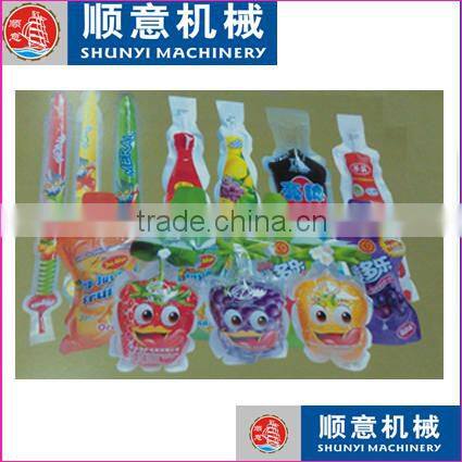 8 heads 8 nozzles soft tube plastic bag/plastic water filling sealing packing machine