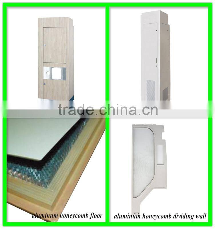 High-speed train & Motor train&subway aluminium honeycomb floor parts