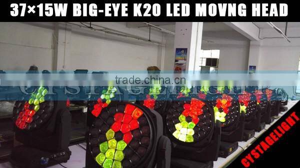 37X15W B-eye K20 LED Beam Moving Head Light