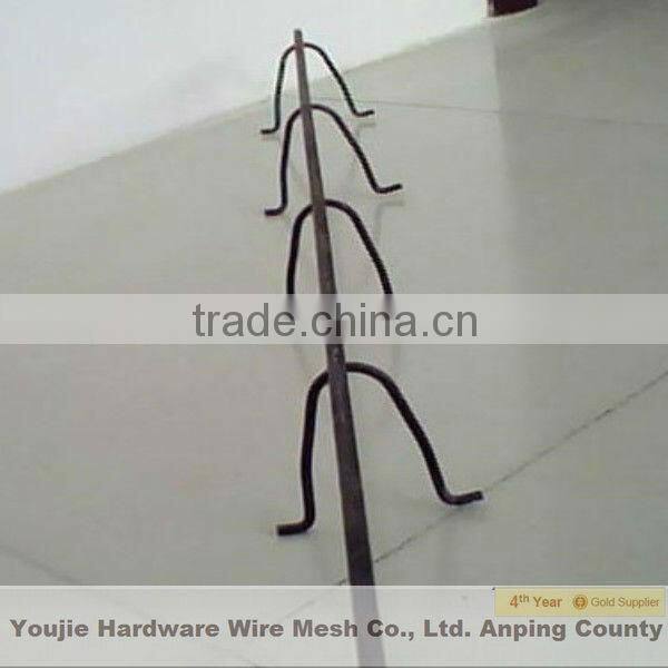 (building material) metal stirrup